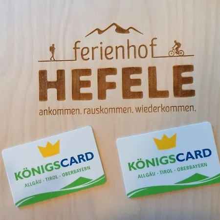 Apartment Hefele Weissensee Mit Koenigscard Hopferau